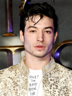 ezra-millers:  Ezra Miller attends the European premiere of ‘Fantastic Beasts And Where To Find Them’ at Odeon Leicester Square on November 15, 2016 in London, England.  