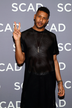 queercelebs:  Jeffrey Bowyer-Chapman attends a press junket  for ‘UnREAL’ on Day 3 of the SCAD aTVfest 2018 on February 3, 2018 in  Atlanta, Georgia. (Photo by Astrid Stawiarz/Getty Images)  