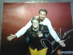 theadventuresofkodpiece:  Why yes I did give Dean O’Gorman a piggyback today.  Congratulations!  You&rsquo;ve won how to meet a celebrity.