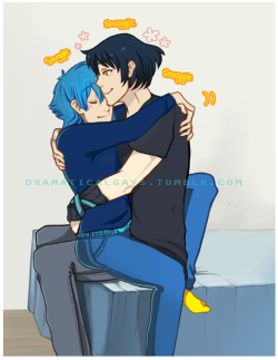 dramaticalgays:  Everyone knows in doggie land nose rubbing means you’re married. 