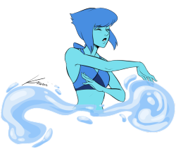 Have a random Lapis. I actually wanted this pic to have some flow but I am pretty sure that it didn’t work XDand yes, it is ATLA inspiredALSO if u want to support me or some stuff like that or just buy some stickers then feel free to go to my redbubble!