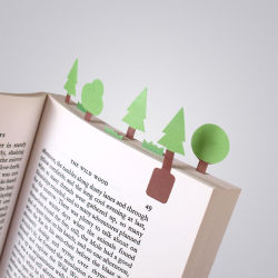 bacon-dragon:  boredpanda:    Tiny Paper Bookmarks Let You Grow Charming Miniature Worlds In Your Books    I need these 