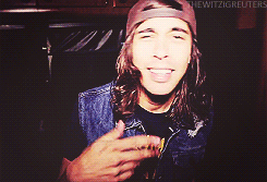 thewitzigreuters:  vic fuentes   smile 