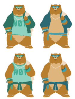 kumaclaw:    Bearíque™, debuting their summer line for the most fashion-forward bears. You’ll be turning heads and sure to be the life of any beach party when you look this hot.  *Advertisement: “Bearíque™, for the bear-chic~”     We use