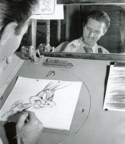thearmoryofthegods:  auilix:  rocket-prose:  Classic animators doing reference poses for their own drawings. I’m in love with these images.   Part of the reason animators like to work alone, late at night when no one is watching.   I fuckin love this