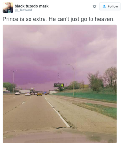 Only want to see you laughing in the purple rain&hellip;.