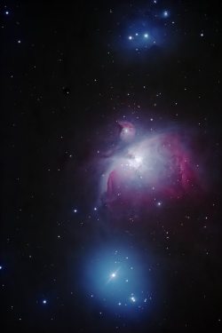 space-pics:  Photo I took of the Orion Nebula Saturday night / via