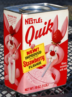 kohoso: Nestlė’s Strawberry Quik - late 1960s Credit: Roadsidepictures (Allen) on Flickr 
