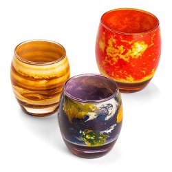 staceythinx:Planetary shot glasses from Think Geek
