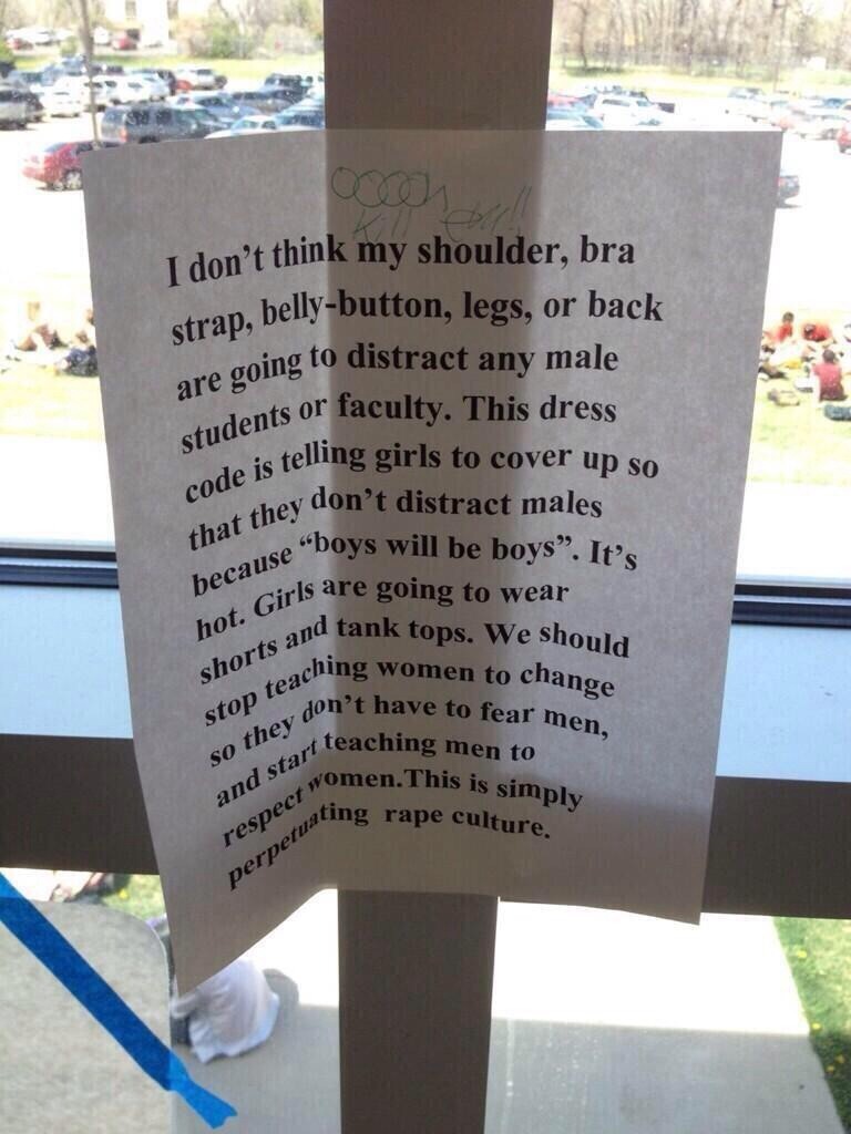 Respect the dress code