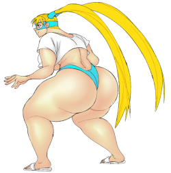 ffuffle:Based on a Mod I saw for SFv . I gave her slippers instead of sneakers tho. To me, this is more of a beach outfit then training clothes or gym clothes   ;9