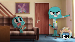 sbroxman-autisticquestions:So Gumball parodied its own Chinese rip off series awh, they left out the boobs :c