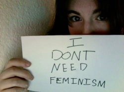 cupidmike:  mjwatson:  A Response to ‘Women Against Feminism.’ Imagine this: The year is 2014. You are a white Western woman. You wake up in the morning in a comfortably sized house or flat. You have a full or part-time job that enables you to pay