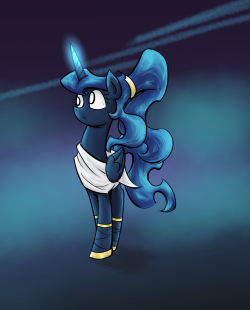 sensible-luna:  Luna in an Ancient Greek outfit and pony tail. Just doodling around, and yes, the hair was inspired by Megara. Anyway, what culture should I do next?  x3