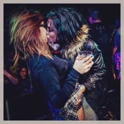 #tbt to TBT in which a hot girl started making out with me and putting her hand up my skirt on stage. Damn I love @emonightla! (at Taking Back Tuesday at the Echoplex)