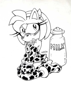 Inktober 2016, Got milk?  Patreon  •  Tumblr  •  Inkbunny  •  Furaffinity
