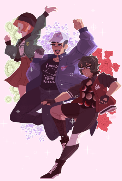 lacktwo: i was notified that we can post full pieces for @voltronfashionzine ✩   ※ dont use/reprint my art without permission. please reference my crediting page. ※    