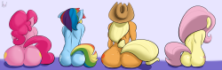 needs-more-butts:  THIS IS RELEVANT TO MY BLOG Rainbow’s butt is like—perfect.  That AJ booty~ &lt; |D&rsquo;&ldquo;