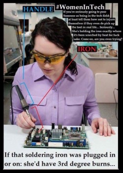 kangs-n-sheyut:  rtrixie:  sunandreign:  der-prinz-aus-stahl:  whydontiagreewithfeminism:  This is so great  soldering a factory built motherboard  AAAAAAAAAAAAAAAAAAAAAAAA  ebin   