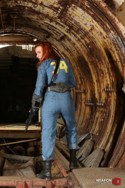 weaponoutfitters:  Vault 34 just really, really speaks to me.Primary Weapon Systems Mk 1 UpperThis is the section of the Titan 1 missile silo leading to the housing dome.etherealrose-mdl