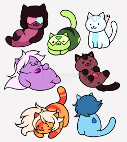 princessharumi:  i downloaded neko atsume 24 hours ago and im already in hell so guess what i had to draw 