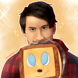 chibi-megimoo:  ~Markimoo 2017 he’s back in black~aah~ the nostalgia~ how does it feel to have yer natural black hair again uncle mark? oh! also happy new year to ya and yer friend and family~! @markiplier