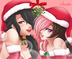 #156 - MistletoeThey’re waiting on you. But you can only choose one.  Merry Christmas, everyone. 