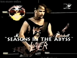 ten-more-miles:  Slayer - Seasons in the Abyss 1992 