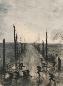 poboh:  Soldiers dashing across the Road, Gunner F.J. Mears. (ca 1890 - 1929) 