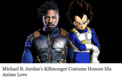 vegetapsycho:  scarletraven1001:  psychedelicfelon:  barelyfittingin:  queernigga: i am fucking DONE.  Yoooo  Thats actually dope af   Show sum luv for the Prince of all Saiyans! This Black Panther movie looks so freaking good and I am dying to see it.