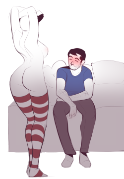 jamesab-nsfw:  2014FEB01 [X]  Oh damn! Thigh-high socks is a big YES for me!   :D