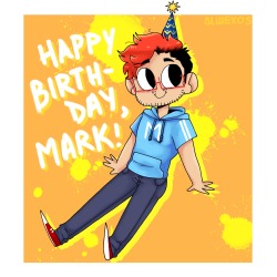 alwexos:  Happy 27th birthday, to the Lord of Dorks and King of the Squirrels……. @markiplier !!!!! :D 