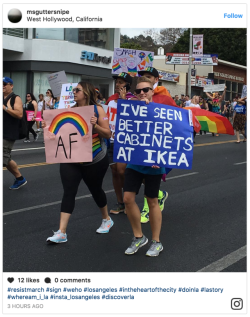 gaywrites: Scenes from the Equality March in D.C. and the Resist March in L.A. yesterday. (via the Huffington Post)