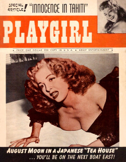 burleskateer:Tempest Storm appears on the cover of ‘PLAYGIRL’ (Vol. 2 - No.7) magazine; published in 1957..