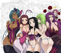 sexy bitches from world of code geass