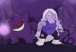 I&rsquo;ve been working on a series of pictures of the Crystal Gems paired with a Pokemon I think they&rsquo;d have. Because pretty much the first thing I do upon watching a new show is think about what Pokemon they&rsquo;d have. I really love this show