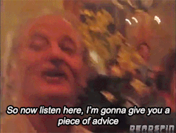 skinninghipsters:  sizvideos:  Bill Murray Crashes Bachelor Party, Gives Awesome Speech - Video  This guy though 