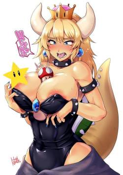 koraaa:  Bowsette part 4  Gosh i love bowsette and booette. Need more hentai of them DX