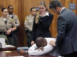 thighetician:tampa-2:theblackdelegate:  The woman who falsely accused football star Brian Banks of raping her is being forced to pay big time.   A judge has ordered that the woman pay Ū.6 million to Banks for ruining his life with false allegations.