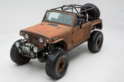 rodandcustomshow:  Rusted Terra Crawler 1969 Jeepster Commando 