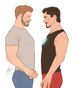 mirthandstar:  In another universe  Making this blog because I need somewhere to put my feelings. Re: Steve x Tony.