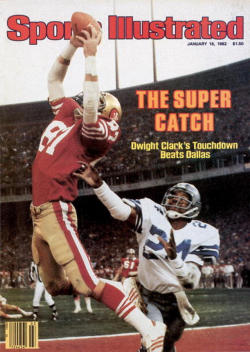 BACK IN THE DAY |1/10/82| Dwight Clark made &ldquo;The Catch&rdquo; in the NFC Championship game against the Dallas Cowboys.