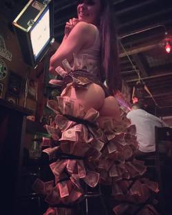 shegotrevenge:  slutty-stripper-goddess:  fuckmestupid:  I’m made of money! I love my job so much 💕 #themthighsthough #bootylife #dollardollarbillsyall  (at Lucky 13 Saloon)  REBLOG THE MONEY STRIPPER AND MONEY WILL COME 2 U 4EVER  money stripper