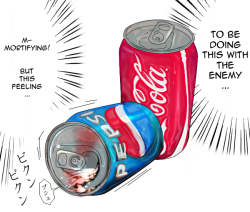 ackermany:  zimbolt:  oh dear…  are you f u  c k i ng serious    No, he&rsquo;s clearly fucking Pepsi.
