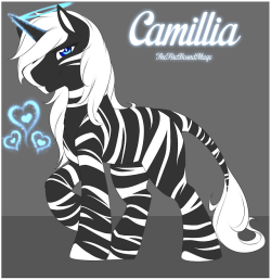 fireboundmage:Camillia the zebracorn