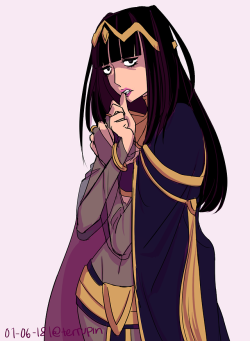 terrupin:ive drawn tharja alot but i dont think ive rlly every drawn her looking…….. ‘‘tharja enough’’