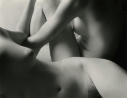 thequietfront:  Imogen Cunningham - Triangles Plus One (1928) 