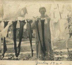 Laundry day, July 1920 