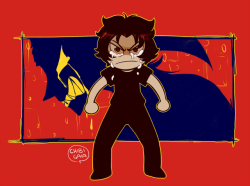 chibigaia-art:  devilman crybaby but it’s a contest between me and akira to see who’s the real crybaby  [Commissions page!]   