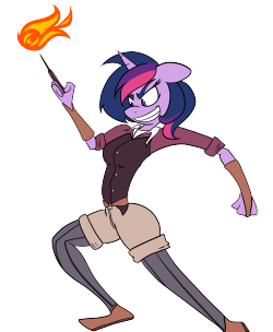 sidenart:  shadowringslair:  Fanart of Mystical Monster Hunter Stardust Nova. A AU Twilight Sparkle created by Sidenart which so seems super neat! Go and check it out! http://sidenart.tumblr.com/  :DDDDCheck out Stardust leaping into action! I was not